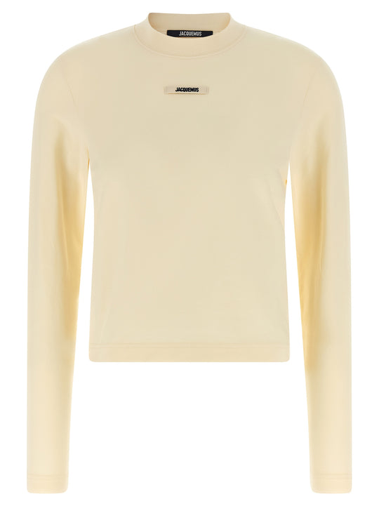 Le Gros-Grain T-Shirt Beige