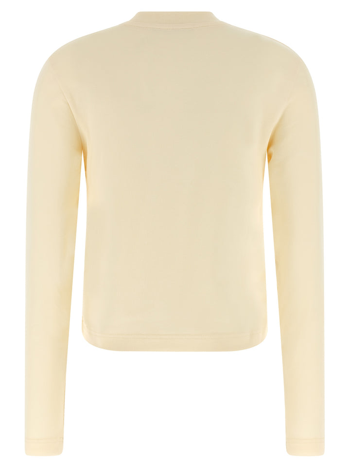 Jacquemus Le  Gros-Grain T-shirt - Beige | 29d9abc35441a8e6f91c46879cf4b35f1b883172
