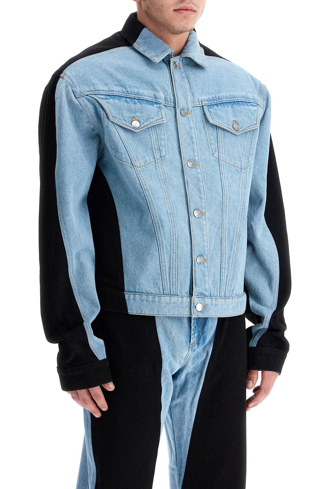 Two Tone Denim Jacket