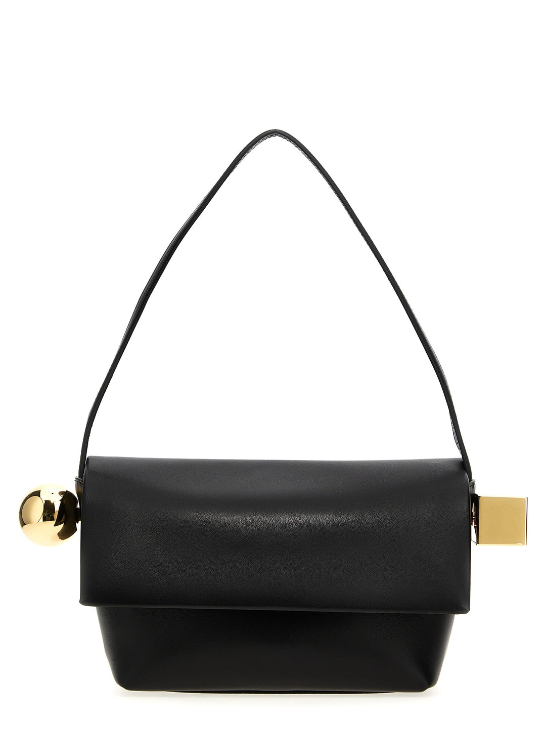 Il Rond Carré Shoulder Bags Black