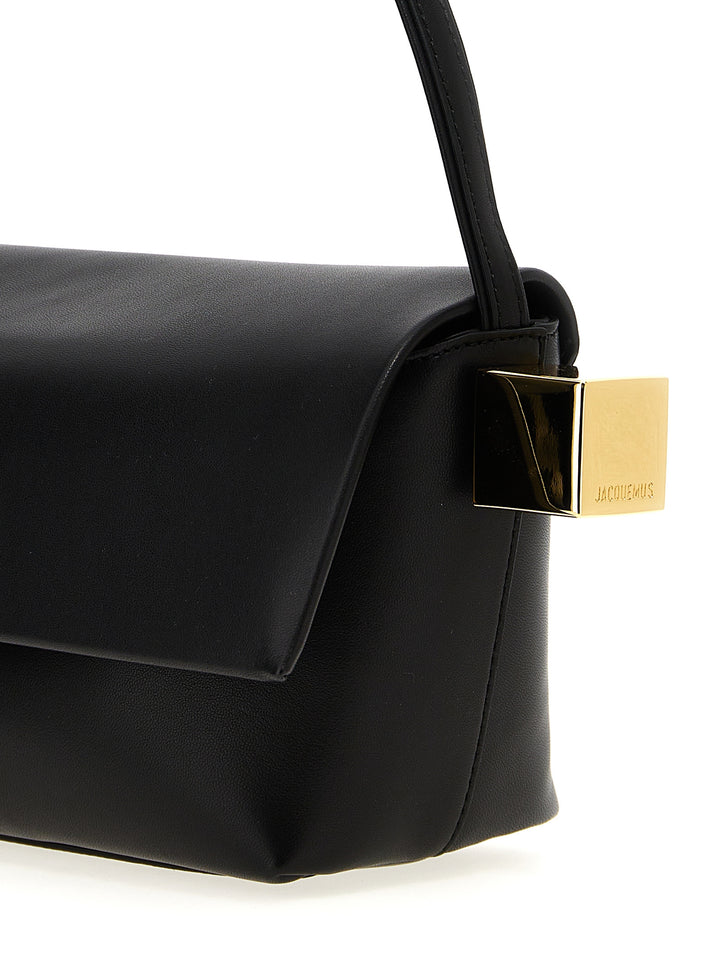 Il Rond Carré Shoulder Bags Black