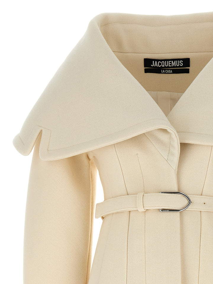 Le Manteau Caruso Coats, Trench Coats White