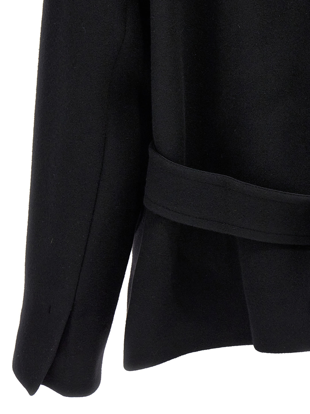 Le Caban Caruso Coats, Trench Coats Black