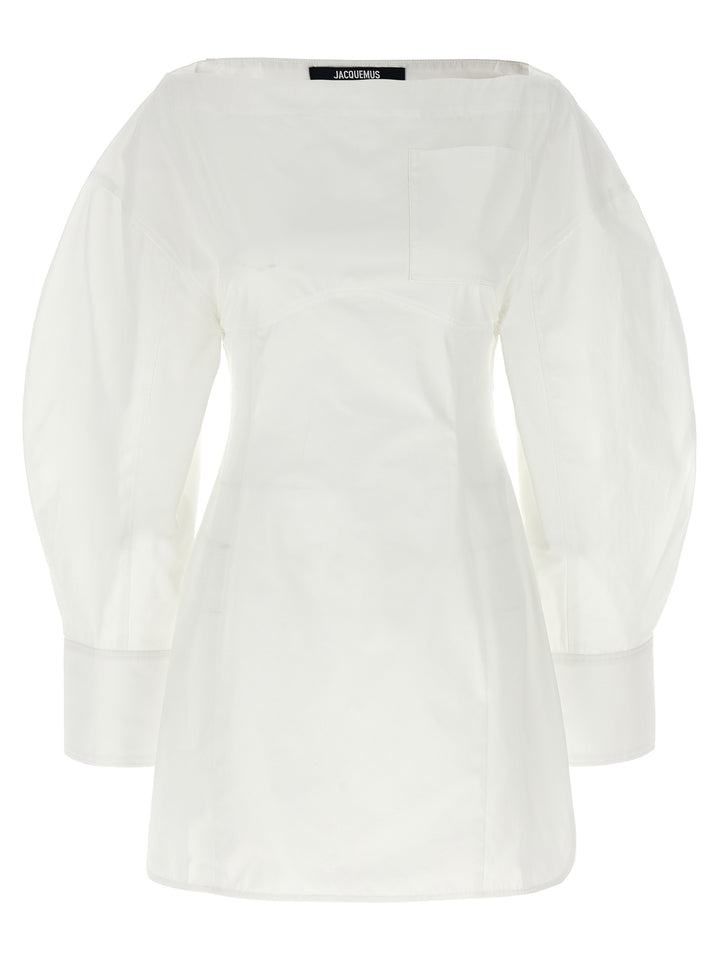 La Robe Chemise Casaco Dresses White