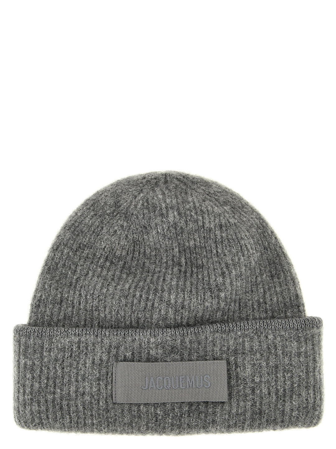 Logo Beanie Hats Gray