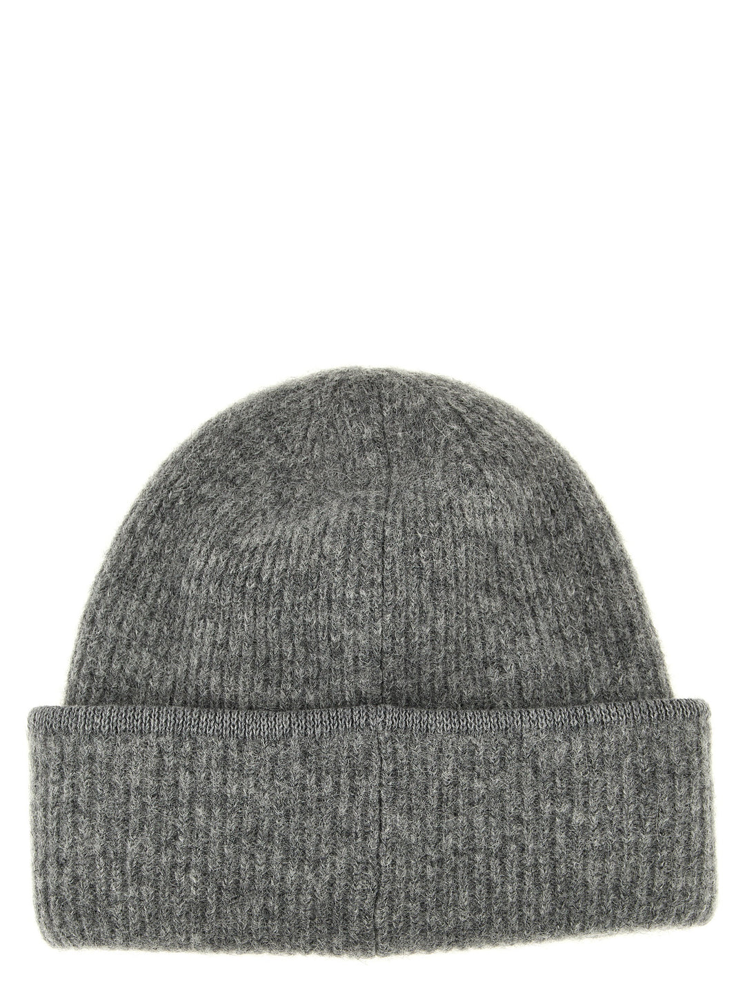 Logo Beanie Hats Gray