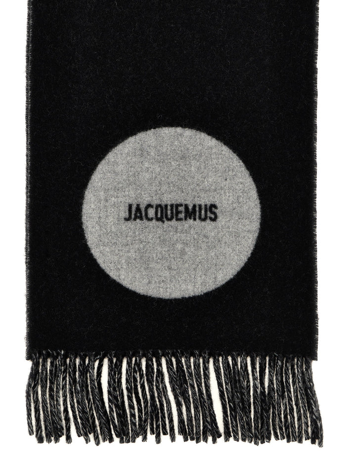 L Scarves, Foulards Black