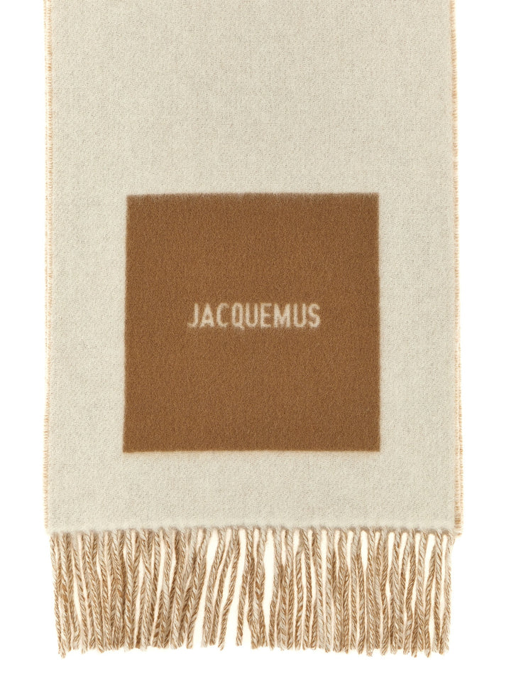 L Scarves, Foulards Beige