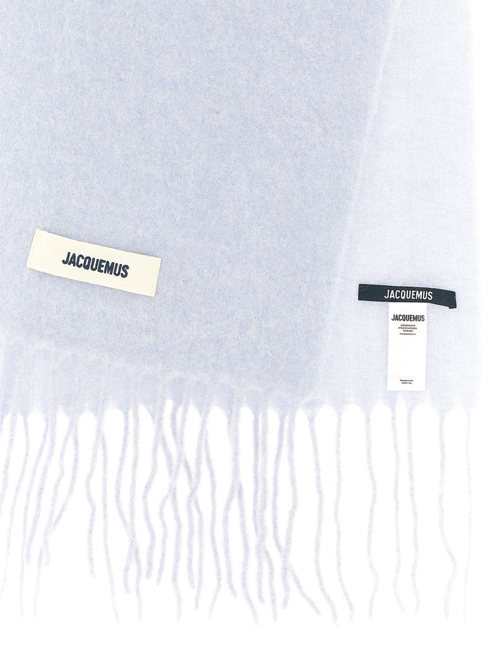 Jacquemus L Scarves and Foulards - Light Blue | f806010055205ab3ebedc6309684b152be2d3364