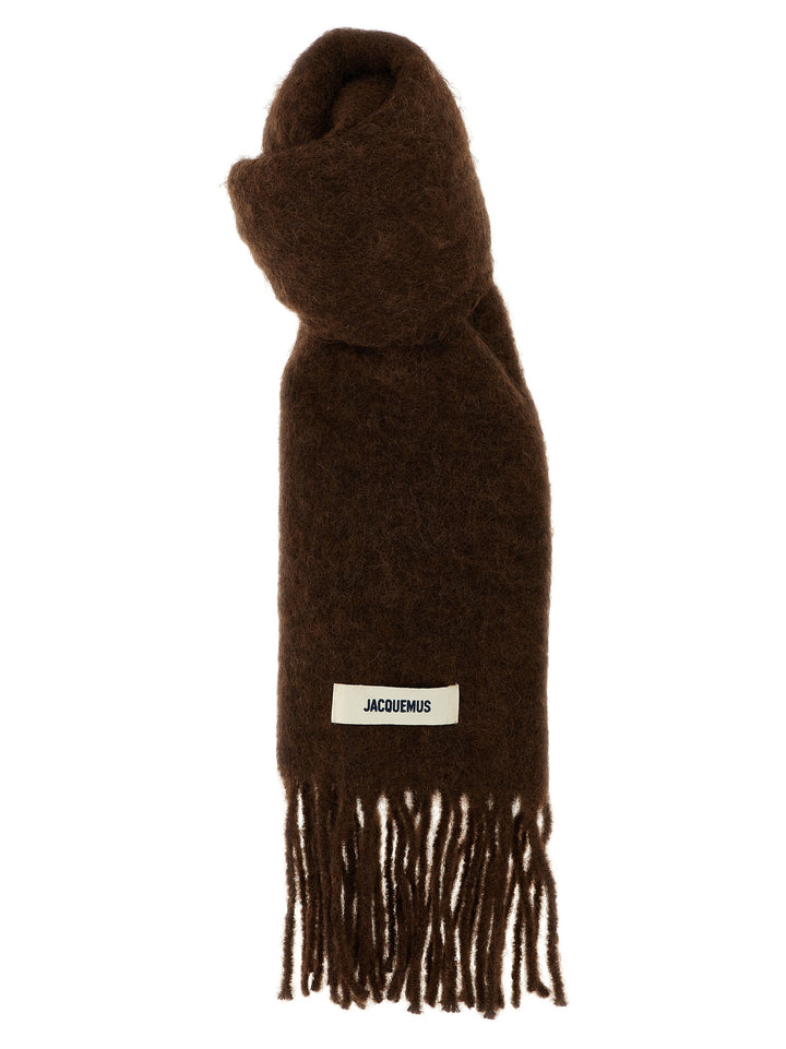 Jacquemus L Scarves and Foulards - Brown | 1d1bd6044bee548539abdcbc742fe9d7b3f87146