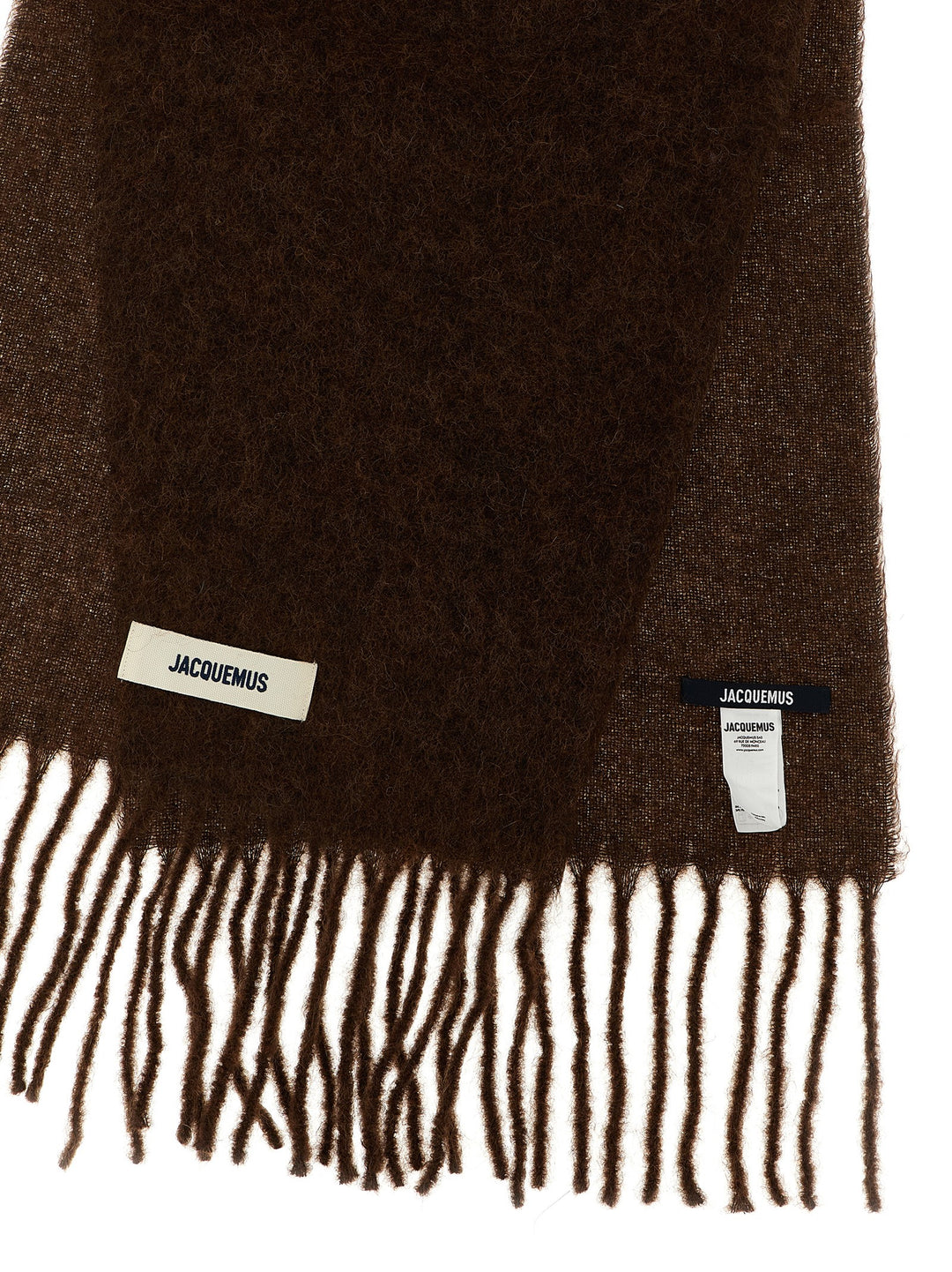 Jacquemus L Scarves and Foulards - Brown | 4f05d64aa53f9cf219423fd14841e9608a3c5421