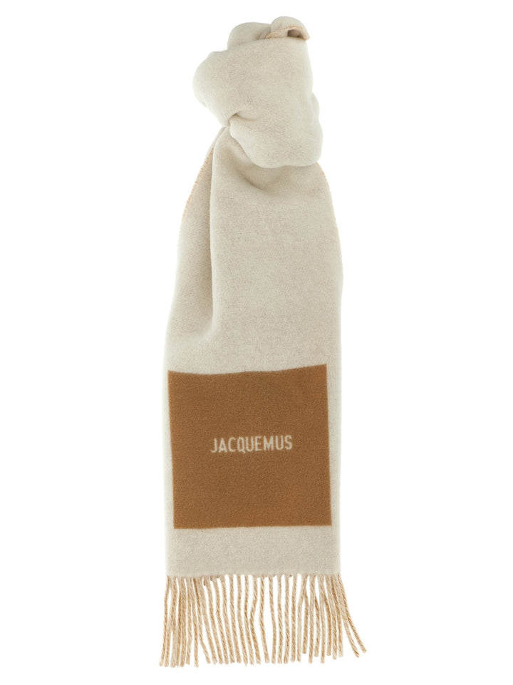Jacquemus L Scarves and Foulards - Beige | b696580a85f7acae8b966a957dc75ade239f5461