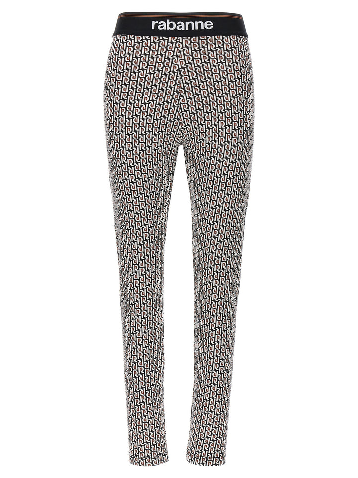 Paco Rabanne Monogram Leggings - Multicolor | 64da27c31f49b6f3fd9ee778669639b3dc09d279