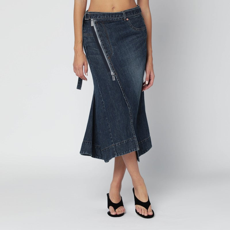 Sacai Skirts - Blue | 0faf321444fe6908afd86cabbe7c1df3a3b06d27