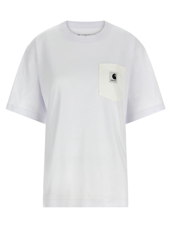 Capsule Sacai X Carhartt Wip T-Shirt White