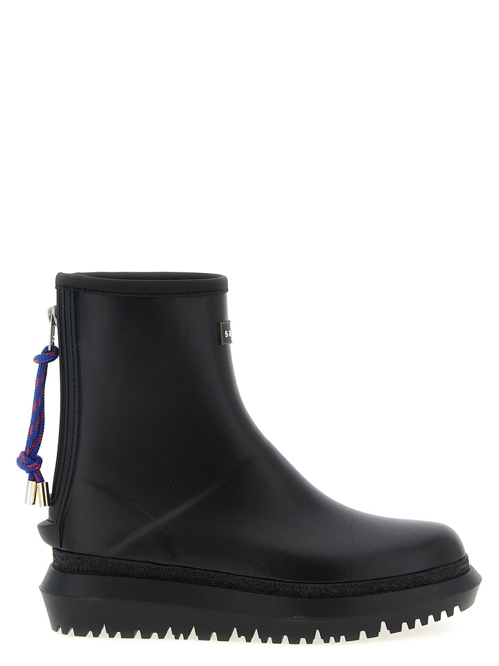 Sacai Rubber Boots Boots and Ankle Boots - Black | 453225e31de8e49e252c2a3a38d946768f9d03e0