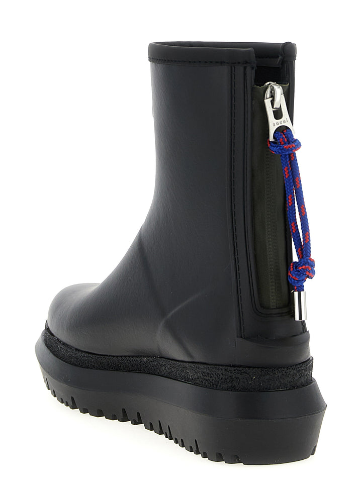 Sacai Rubber Boots Boots and Ankle Boots - Black | df7e90f632de6a5f7a12a15438ce9ccd3b844796