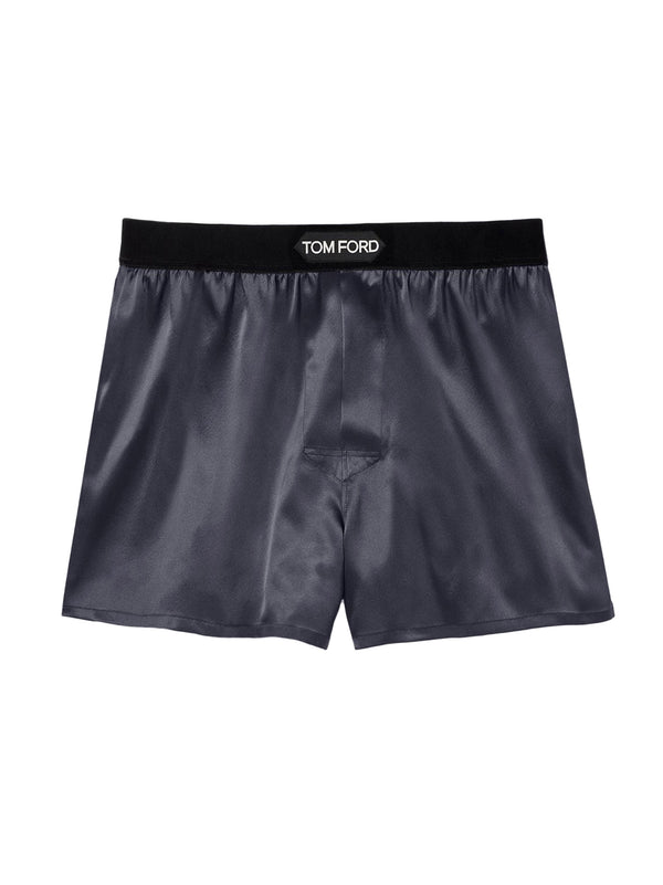 Stretch Silk Boxer Shorts