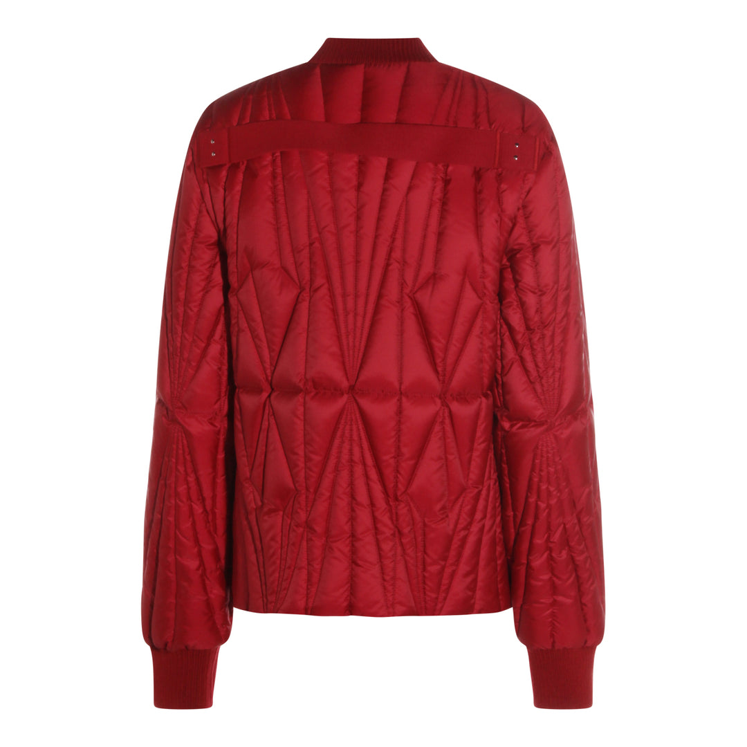 Moncler X Rick Owens Coats - CARNELIAN | 8173ef42af7777c412af1c9fab12ea983d77a12d