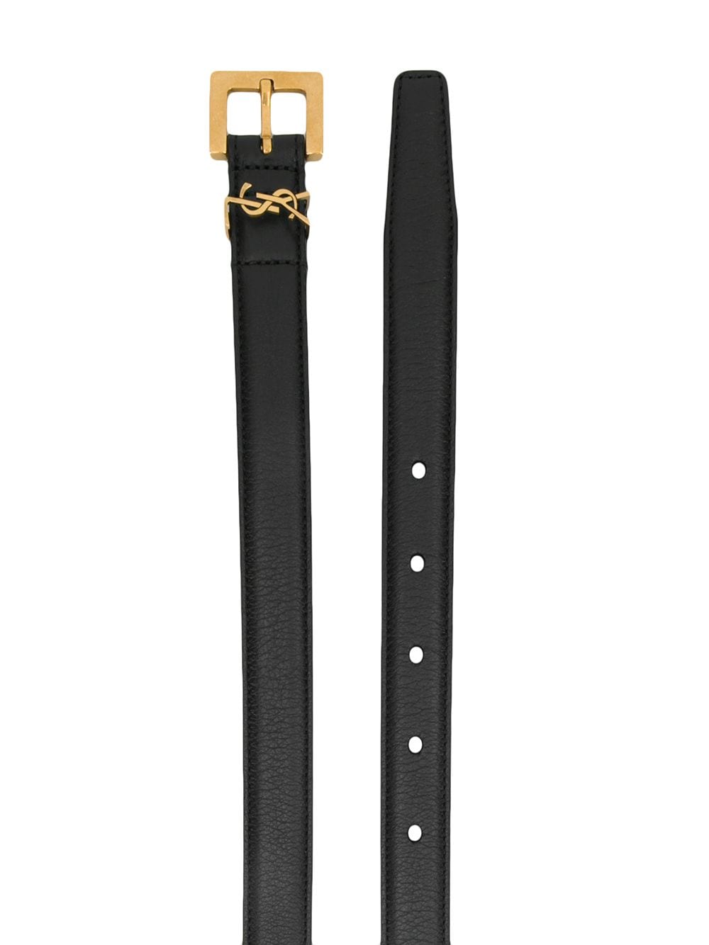 Saint Laurent Paris Belts - Black | cfc4da497b048abfadb338458609936e8e96de88