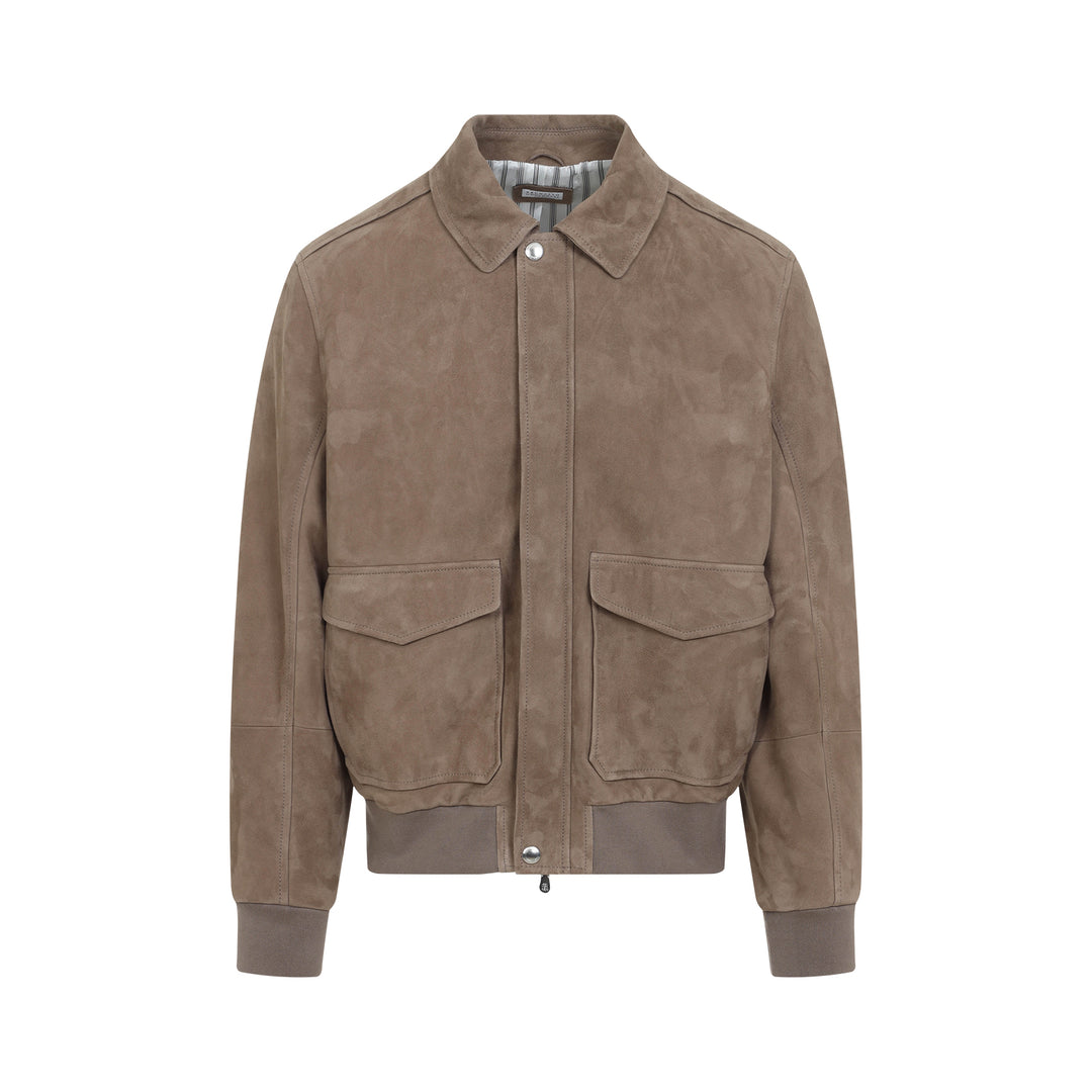 Brunello Cucinelli Bomber jackets - Nude & Neutrals | 5cd488c30ae1b147eac2a330310cd4edd9d3887a