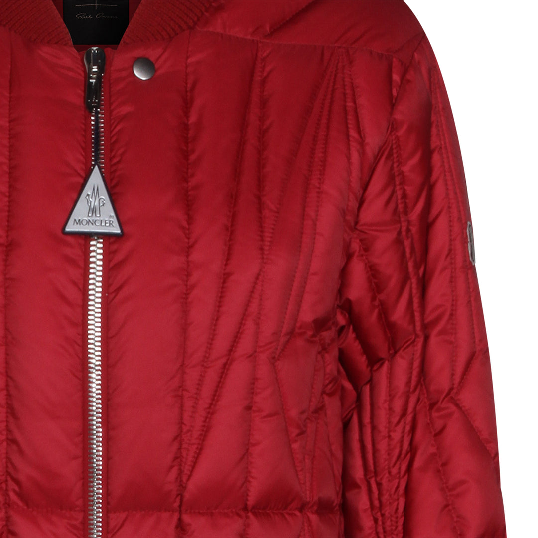 Moncler X Rick Owens Coats - CARNELIAN | 8299c7822bf26dfe7881653c3ca20db557c399b3
