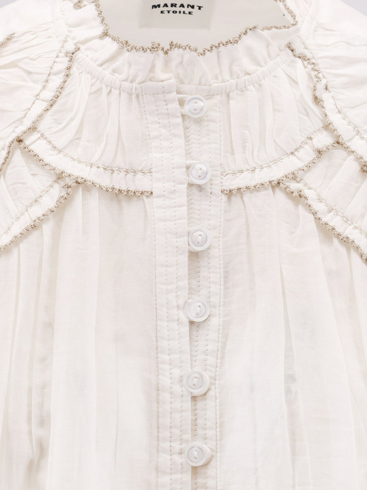 Marant Etoile Shirts - WHITE | dd60c0f85cc300eba94b34c6bd6bc1ce769fc502