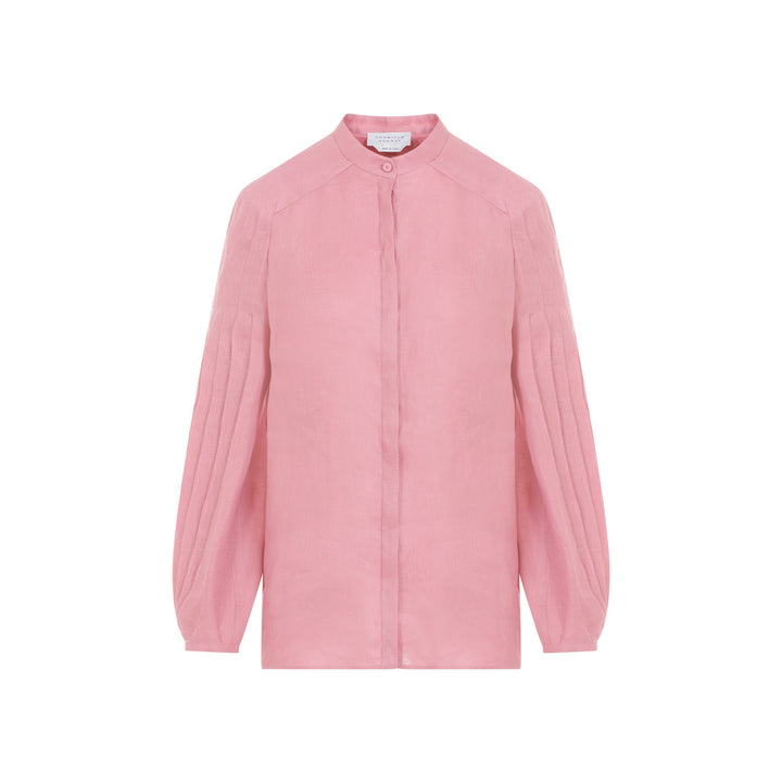 Gabriela Hearst Blouse - Pink & Purple | a6ba04e0684491d7e363f07031877303b124ee8f