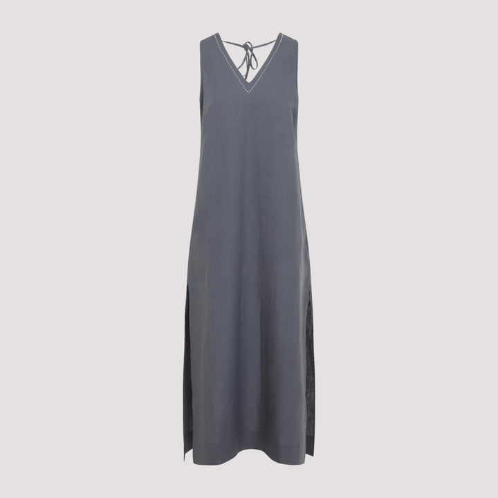 Peserico Long dresses - Blue | 4a8c31b130b3fa578135f2df1df2d3dc55634bd3