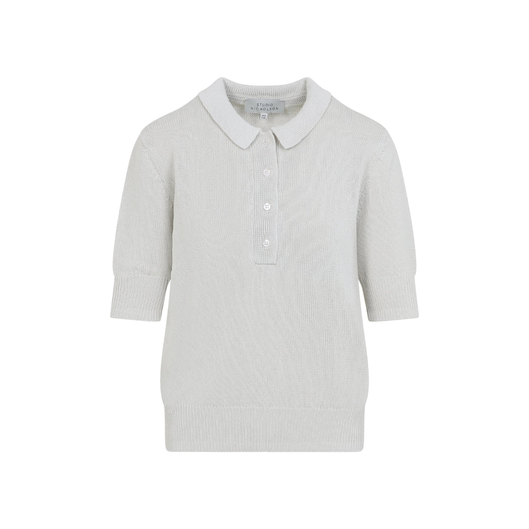 Studio Nicholson Polo - Nude & Neutrals | 0b75e4a8c47840afb10e2c695bf7f59ea2c2e7a5
