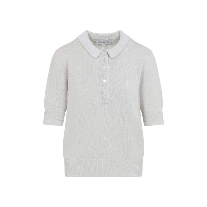 Studio Nicholson Polo - Nude & Neutrals | 0b75e4a8c47840afb10e2c695bf7f59ea2c2e7a5