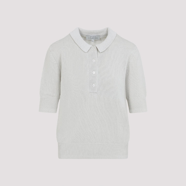 Studio Nicholson Polo - Nude & Neutrals | bcce055a588027a7449a47c4a13d2450b9de8ab7