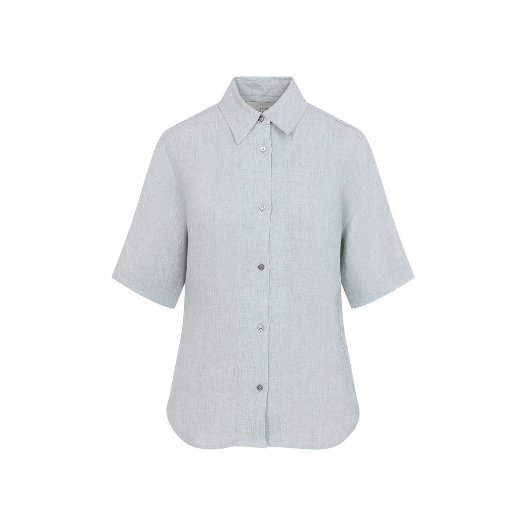 Studio Nicholson Shirts - Green | 9ff06a8fce256bc4f9f6ea2e8b44bd4a77a435ba