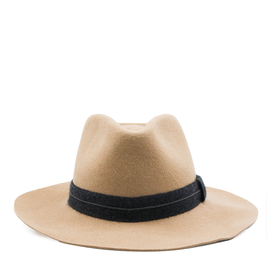 Brunello Cucinelli Hats - CAMEL+LB372+ULTRABLACK | 34a8c007dd42854508afe1c6c5b6b1c33c8fb872