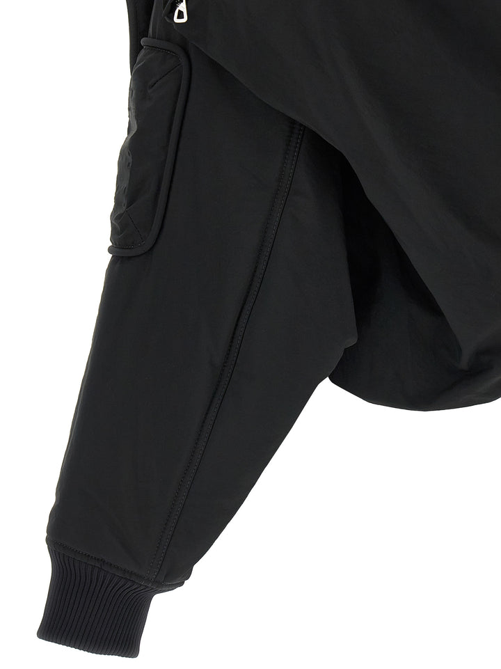 Jean Paul Gaultier The Hooded Bomber Puffer Jackets - Black | c2197593a4878ebe1a0e81d4c743485fe3c36cbd