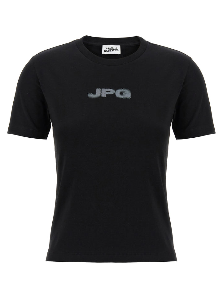 Jean Paul Gaultier The Black Jpg Baby Tee T-shirt - Black | 74efe8f3b8b65725e57977b3d8392c3dc84f2018