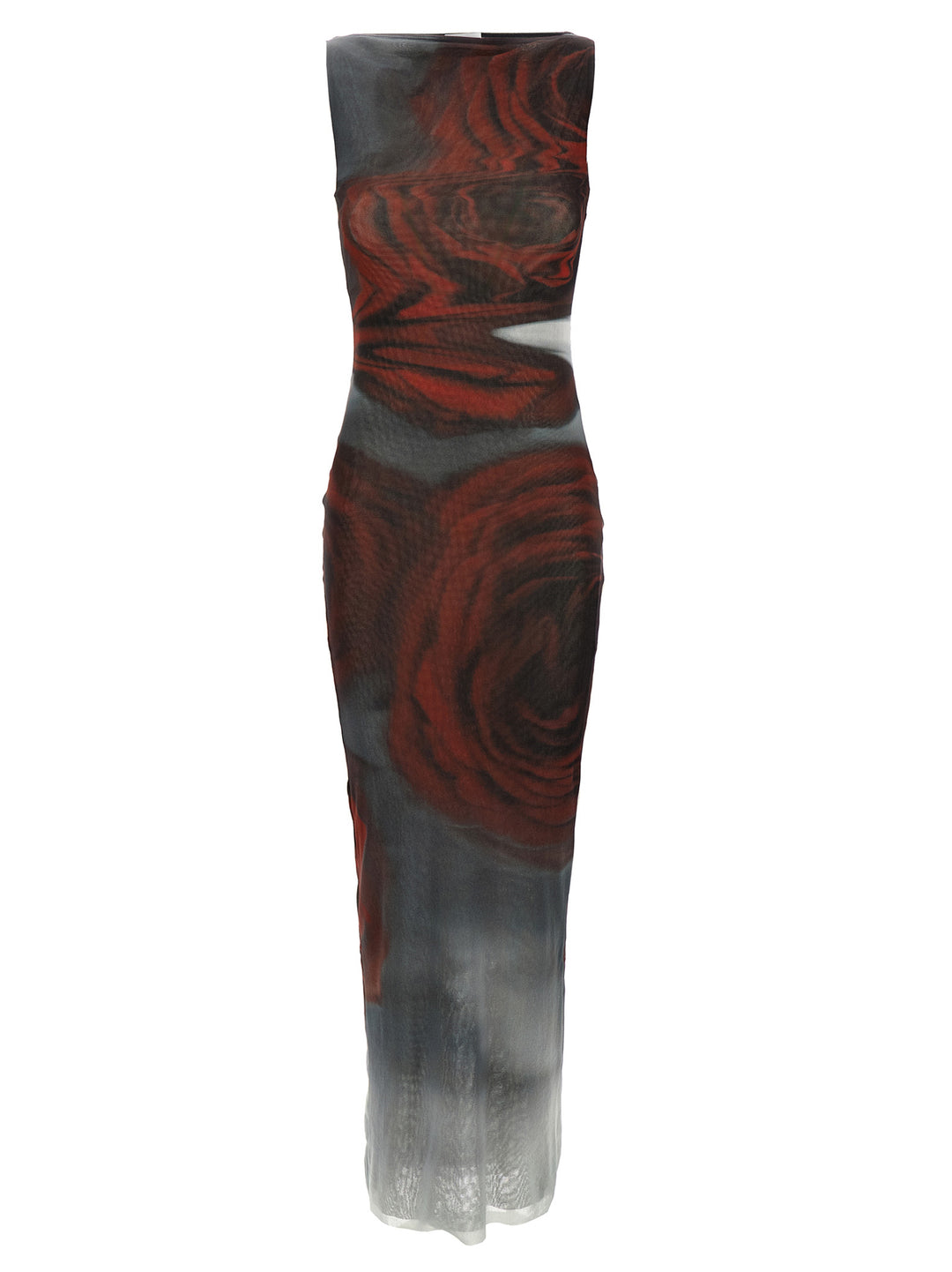 Jean Paul Gaultier Blurry Roses Dresses - Multicolor | 20792965ec402b63ab4537a9ace3f8b3be9f9436