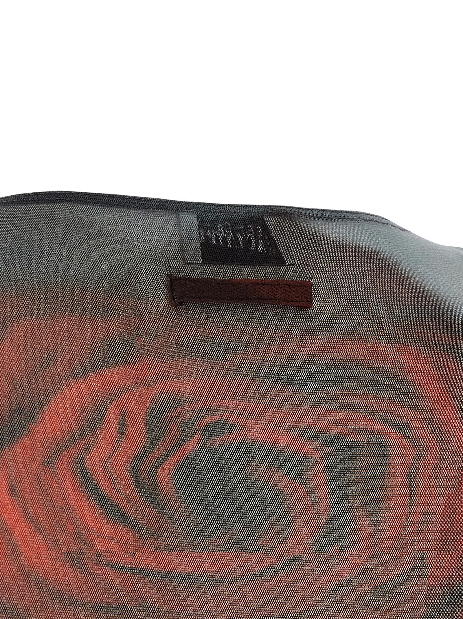 Jean Paul Gaultier The Red Blurry Roses Tops Multicolor