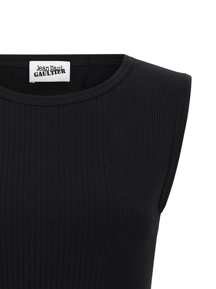 Jean Paul Gaultier The Black Garter Tops - Black | 89829bec73cfec10756e2de26f7d2ea072bf4c8f