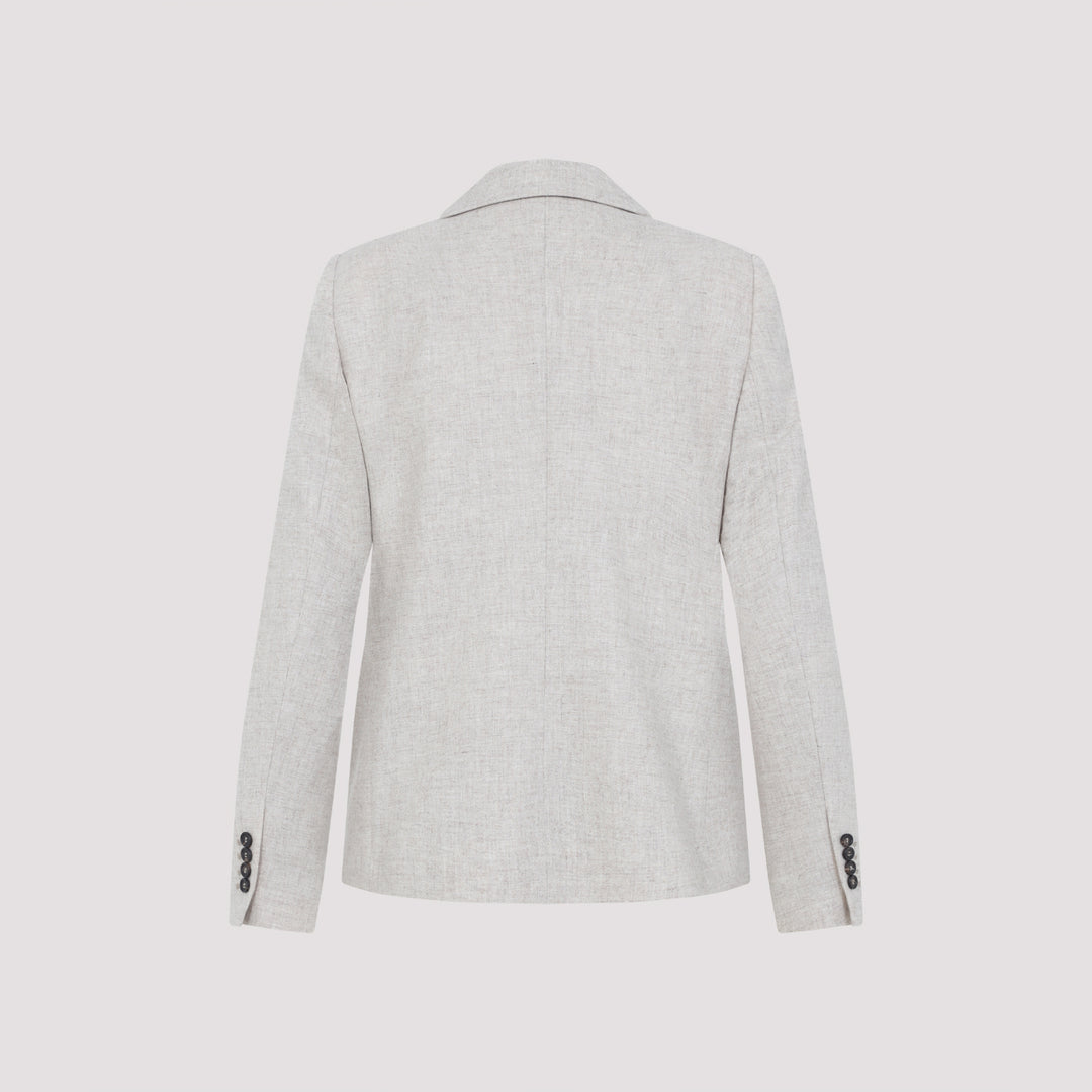 Brunello Cucinelli Jackets - Nude & Neutrals | 8c3a21e1a923523c6c7fd5ec83855076659bf714