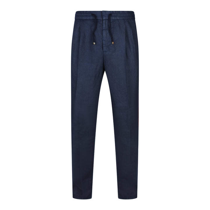 Brunello Cucinelli Trousers - NAVY | b0f0c50c283143aeb0344da4506b68fccba2083a