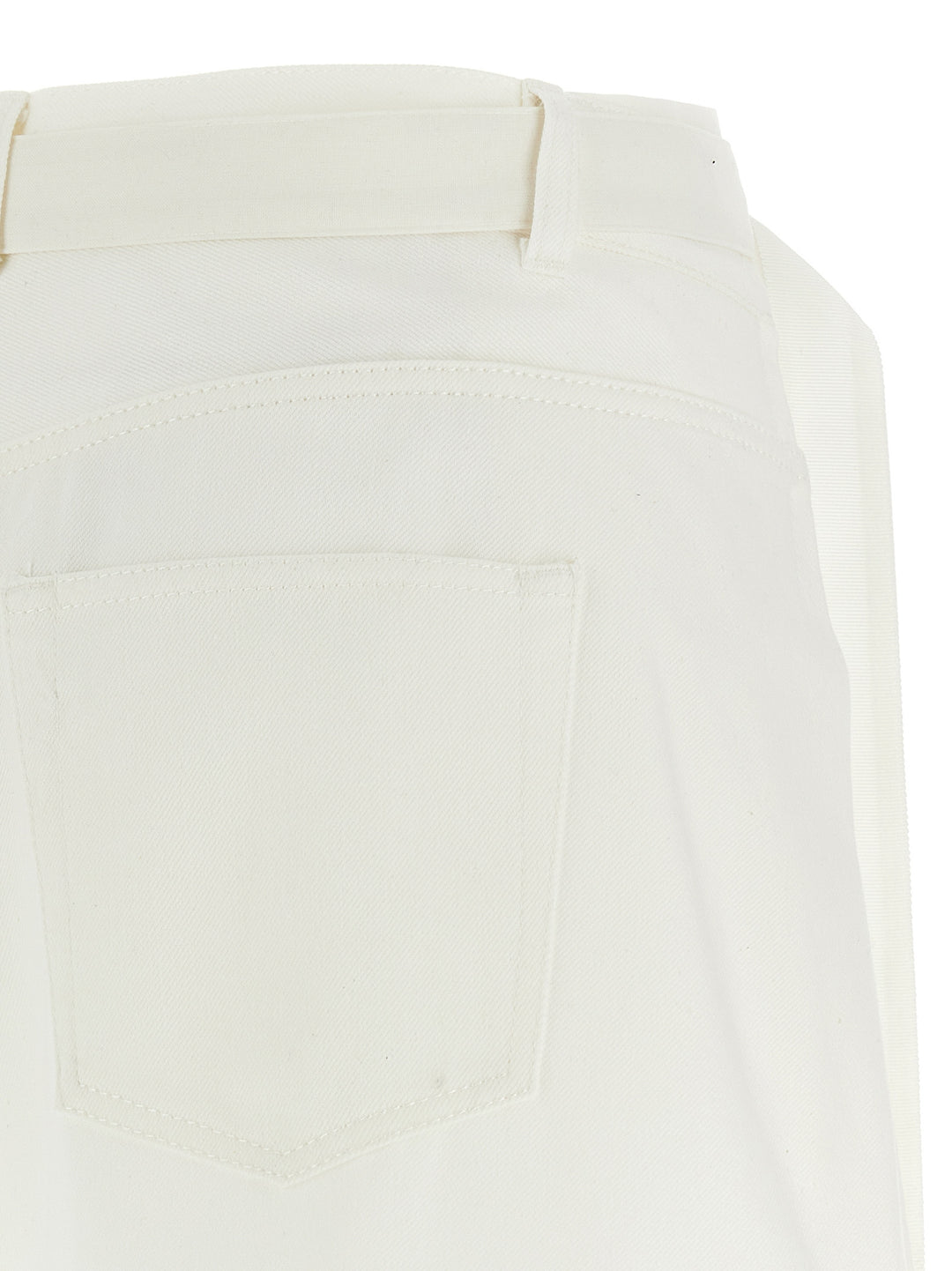 Sacai Wool Insert Shorts Bermuda and Short - White | e3d53c9cc970fabf730baf40040252c23eab36e3