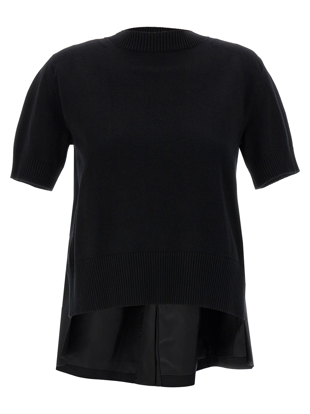 Sacai Patchwork Sweater Sweaters and Cardigans - Black | f6b7de8fce2fd3119ebf0c7ef56978f4cb9f685f