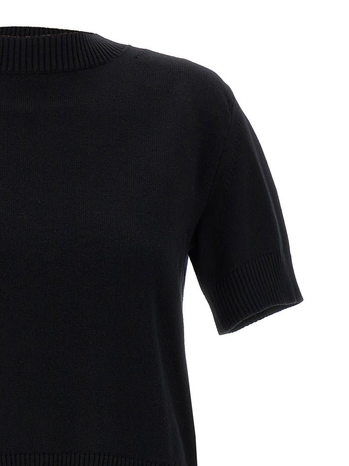 Sacai Patchwork Sweater Sweaters and Cardigans - Black | 8d8db88ac6552f7665606453e5b25a04fe7e5e13