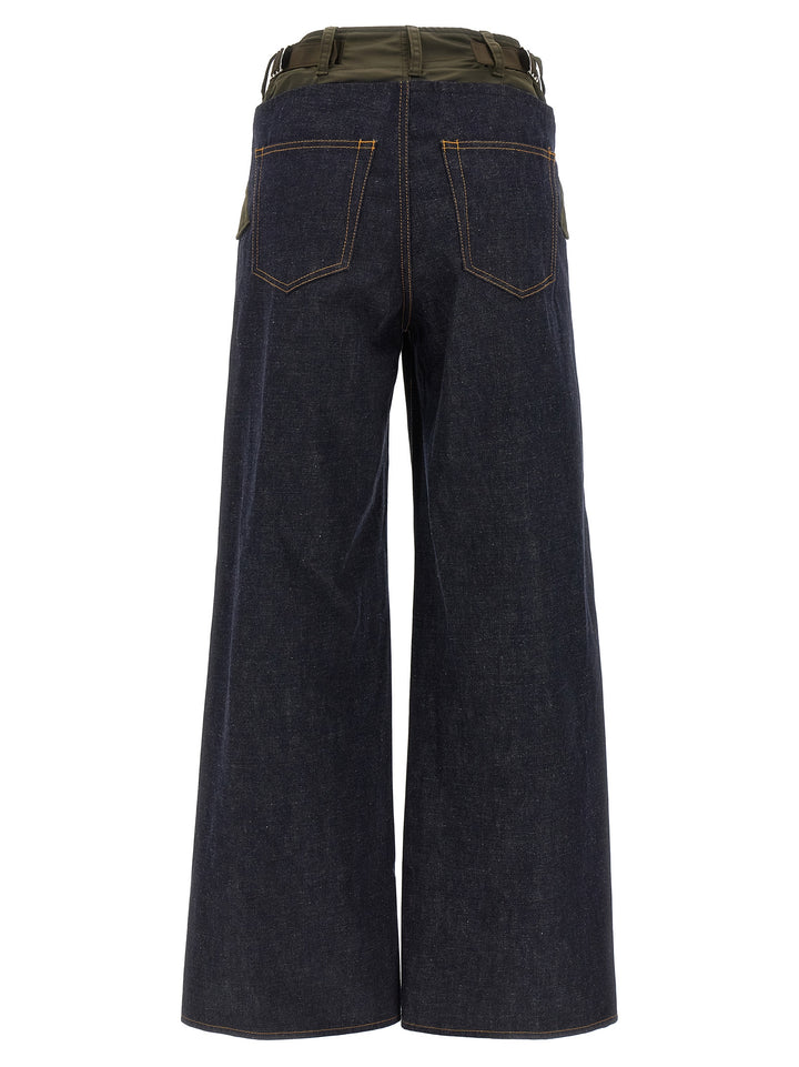 Sacai Denim Pants Jeans - Blue | 1b94e4f0a2519e6051dc8cfa0f3feca766017afa