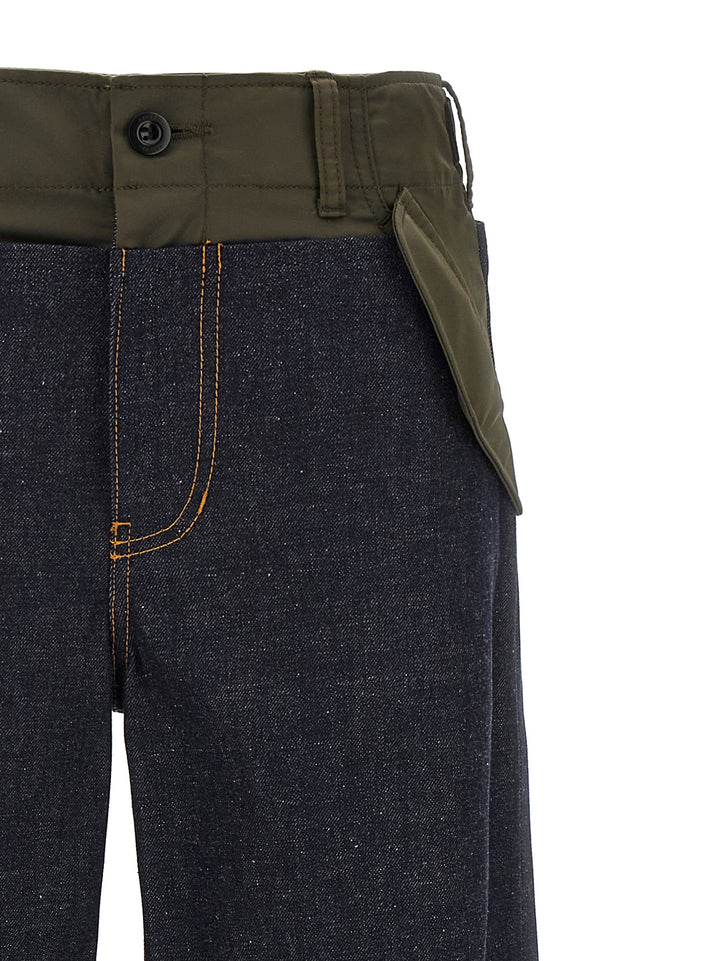 Sacai Denim Pants Jeans - Blue | d0cb3cd5ff3b3bb19ff634da6b5957e5cf300b96