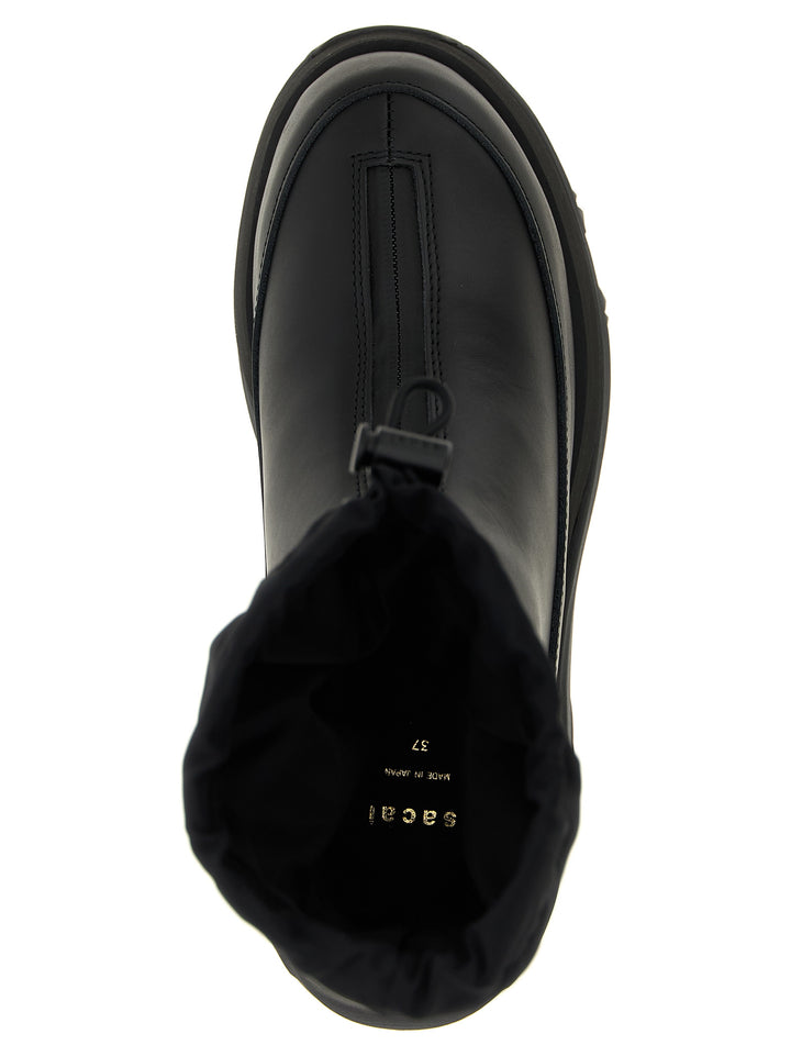 Sacai Zip Up Boots Boots and Ankle Boots - Black | 2b656f89d4af0b0eac269b3bfd8d500751adffda