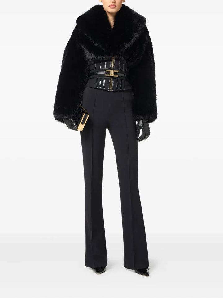 Elisabetta Franchi PANTALONI - Black | b71deedc923b9a777ca2aa067ded50cbda57133a