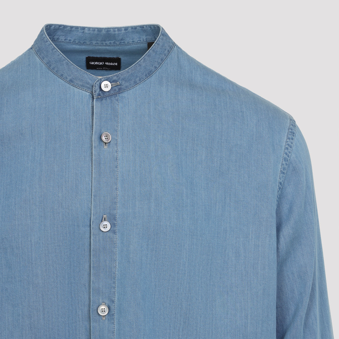 Giorgio Armani Shirts - Blue | e44d73b8ab02a1a8043392497811cc29ab6431af