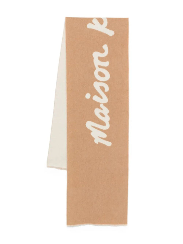 Maison KitsunÉ Scarves - Nude & Neutrals | 3f8736543efbe23b32bb1505dc74ddfa3d52b830